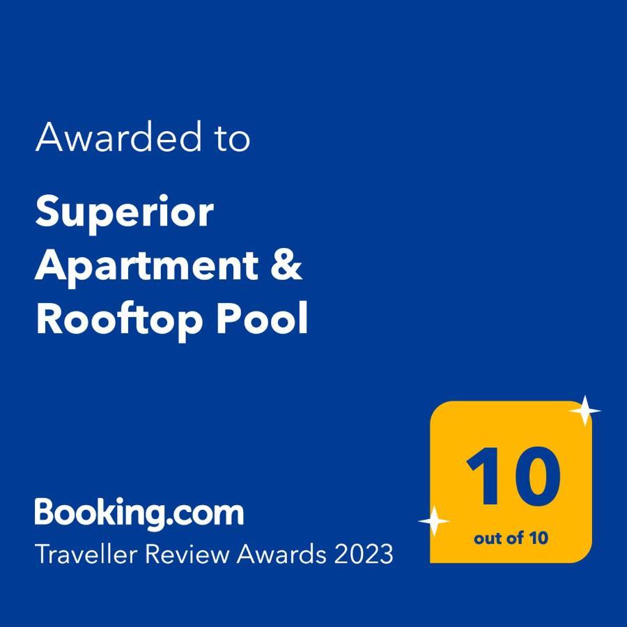Superior Apartment & Rooftop Pool Viena Exterior foto